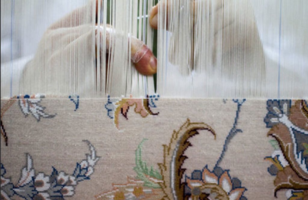 انواع فرش از نظر پودگذاری - قالیشویی بانو
