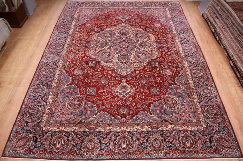 ترسیم لچک و ترنج روی فرش به چه معناست - قالیشویی بانو