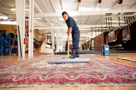 بهترین روش شستشوی فرش در قالیشویی - قالیشویی بانو