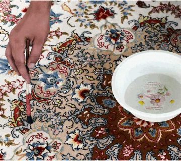 همه اطلاعاتی که درباره رنگرزی فرش در خانه لازم است بدانید - قالیشویی بانو